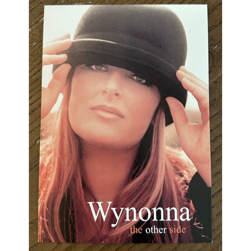 Vintage Wyonna Judd The Other Side Promotional Card Postcard Country Music